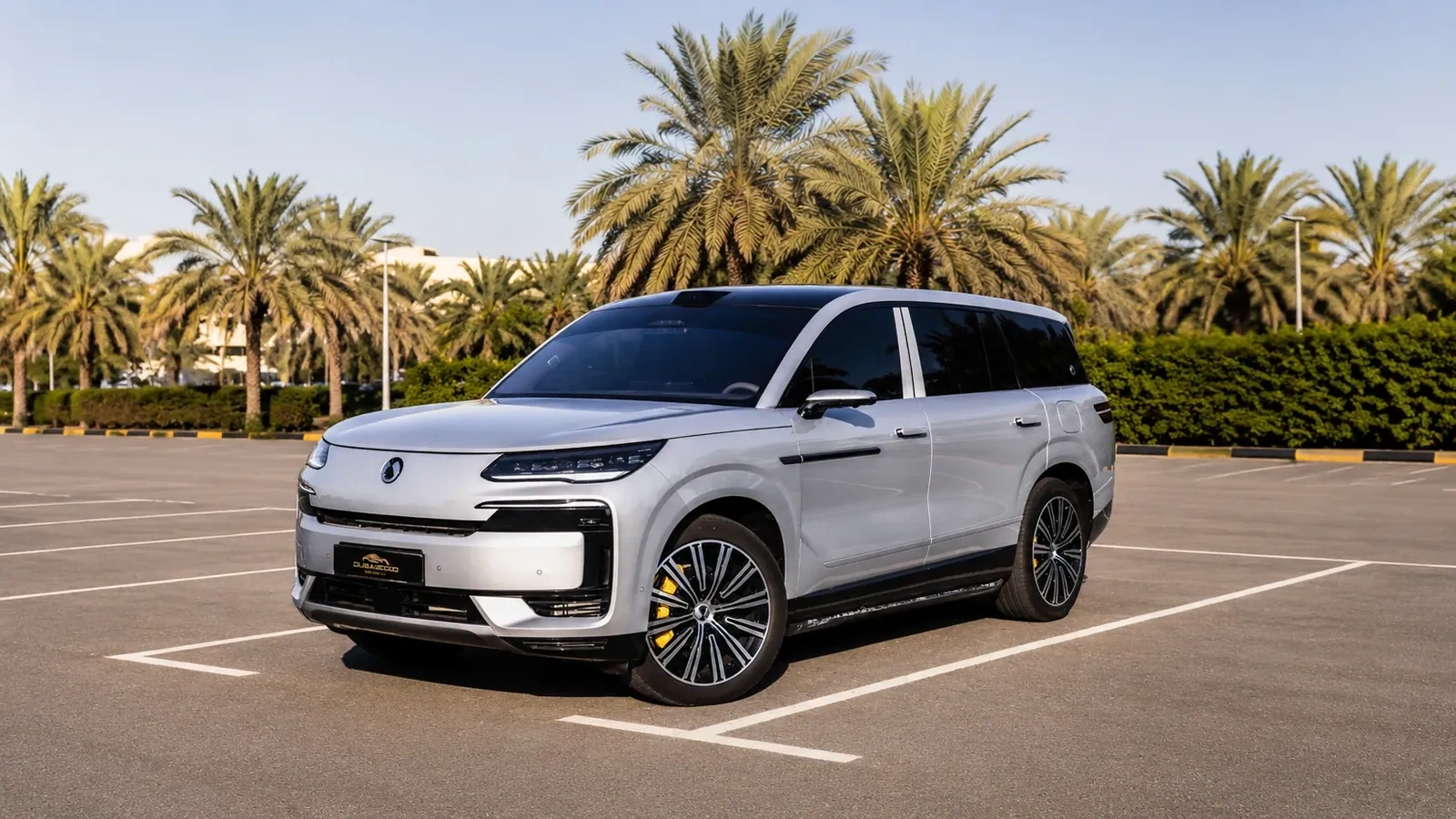 دينزا N9 2025 فضي – SUV هجينة 2025
