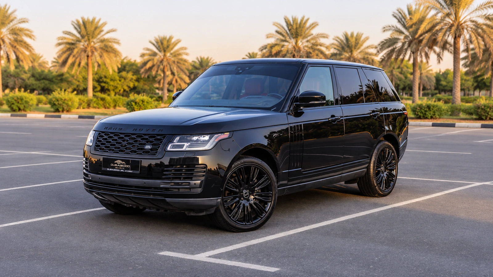 رنج روفر Vogue 2021 أسود / أحمر – 87,985 كم 2021
