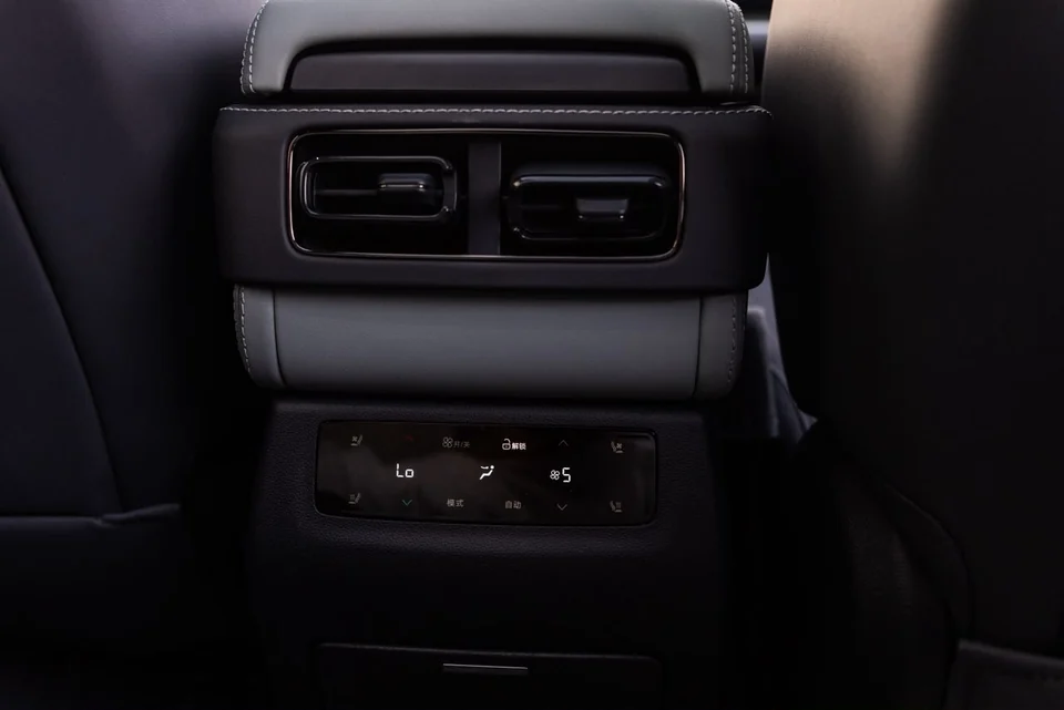 BYD Leopard 5 2026 – Grey / Green – rear air vents